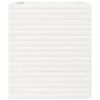 vidaXL Garden Planter White 90x60x68.5 cm Solid Wood Pine