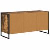 vidaXL TV Cabinet Smoke Oak 100 x 36 x 49.5 cm Engineered Wood