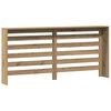 vidaXL Radiator Cover Artisian Oak 175x20x82 cm Engineered Wood