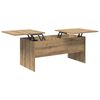 vidaXL Coffee Table Artisan Oak 102 x 50.5 x 46.5 cm Engineered Wood