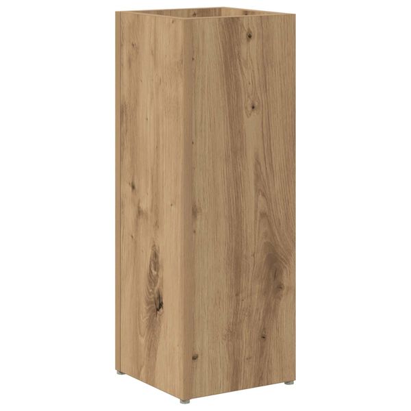 vidaXL Umbrella Stand Artisan Oak 20 x 20 x 55.5 cm Engineered Wood