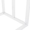 vidaXL Freestanding Towel Rack White 48x24x79 cm Iron