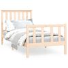 vidaXL Bed Frame without Mattress 100x200 cm Solid Wood Pine