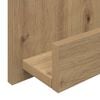 vidaXL Magazine Rack Artisan Oak 43 x 11 x 102 cm Engineered Wood