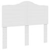 vidaXL Headboard Gloss White Engineered wood