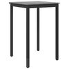 vidaXL Standing Bar Table Engineered Wood Square