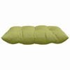 vidaXL Seat Cushions 2 pcs Light Green 40 x 40 x 6 cm Fabric
