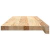 vidaXL Window Sills 2 pcs Untreated 70x25x2 cm Solid Wood Oak