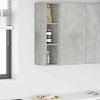 vidaXL Hanging Cabinet Concrete Grey 20 x 29.5 x 80 cm Engineered Wood