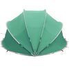vidaXL Pool Dome Folding Manual Green 405 x 405 x 192 cm