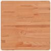 vidaXL Table Top 50x50x2,5 cm Square Solid Wood Beech