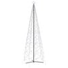 vidaXL Christmas Cone Tree Cold White 1400 LEDs 160x500 cm