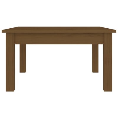 vidaXL Coffee Table Honey Brown 55x55x30 cm Solid Wood Pine