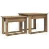 vidaXL Coffee Table Set 2 pcs Artisan Oak 50 x 52 x 42 cm