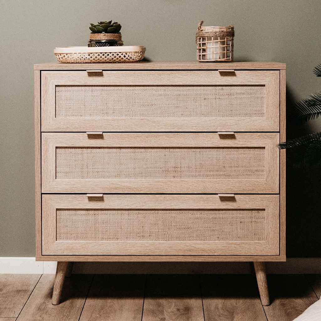 Cane 3 drawer dresser best sale