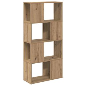vidaXL TV Cabinet Set Brown 60 x 24 x 125.5 cm Engineered Wood