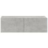vidaXL 5 Piece TV Cabinet Set Concrete Grey Engineered Wood