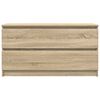 vidaXL TV Cabinet Sonoma Oak 100x35x54 cm Engineered Wood