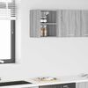 vidaXL Hanging Cabinet Grey Sonoma 30 x 29.5 x 40 cm Engineered Wood