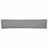 vidaXL Pallet Cushion Set 2 pcs Grey 200 x 40 x 8 cm Oxford fabric