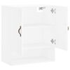 vidaXL Wall Cabinet White 60x31x70 cm Engineered Wood