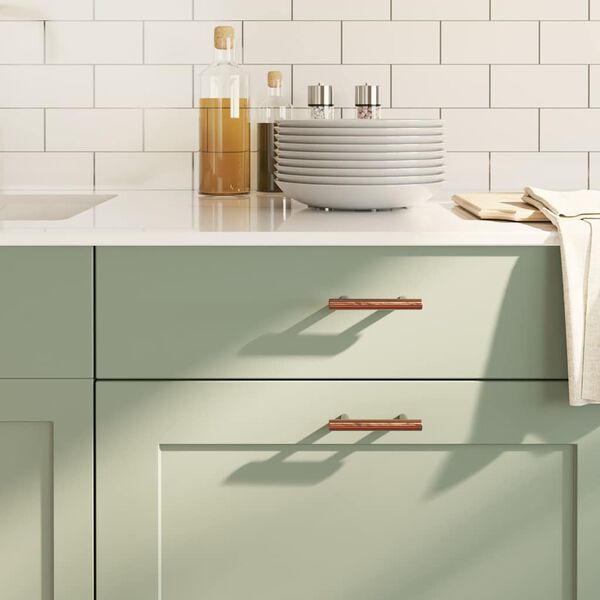 vidaXL Cabinet Handles 10 pcs Bronze 64 mm Stainless Steel