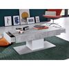 Trendteam Coffee Table Universal CT-124 Stone Grey and White