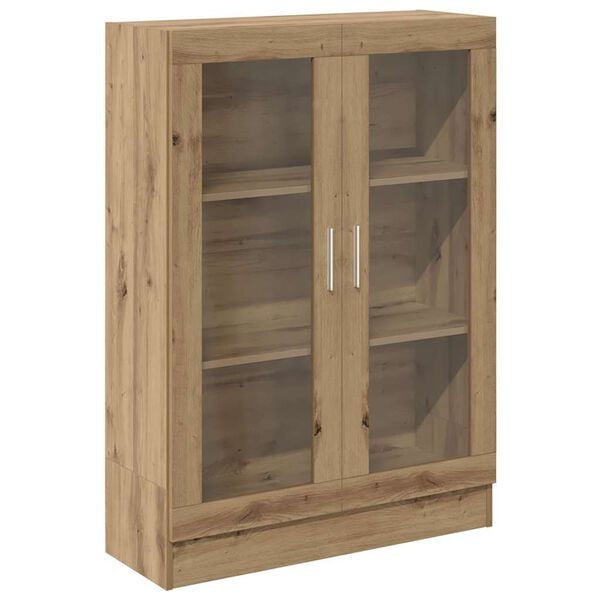 vidaXL Book Cabinet Artisan Oak 82.5x30.5x115 cm Engineered Wood