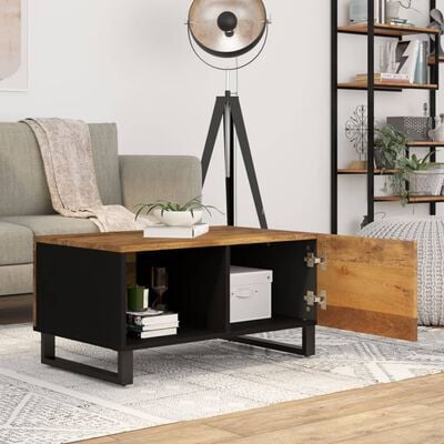 VidaXL Modern Lift Top Coffee Table - Sonoma Oak, 80x50x40 Cm, Engineered Wood With Hidden Storage