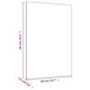 vidaXL Stretched Canvases 12 pcs White Fabric and Solid Wood Pine