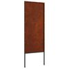 vidaXL Garden Privacy Screen Rusty 50 x 140 cm Weathering steel