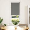 vidaXL Roller Blind Blackout Grey 60x175 cm Fabric Width 55.7 cm Polyester