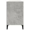 vidaXL Shoe Cabinet Concrete Grey 102x36x60 cm Engineered Wood