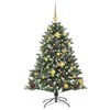 vidaXL Artificial Christmas Tree with 150 LEDs with Stand Green 120 cm