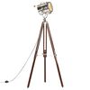 vidaXL Tripod Floor Lamp Solid Mango Wood 180 cm