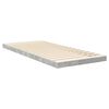 vidaXL Floor Bed Frame Concrete Grey 80 x 200 cm Engineered Wood