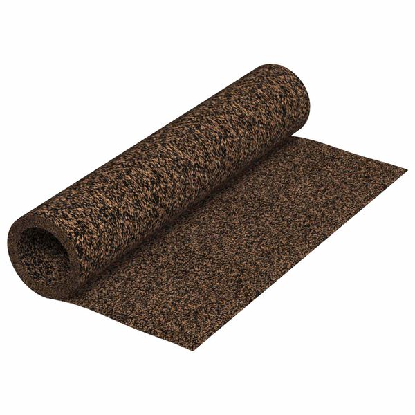 vidaXL Cork Roll Brown 500 x 100 cm Cork and Rubber