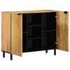 vidaXL Sideboard Brown 90x33x75 cm Solid Wood Mango