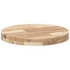 vidaXL Table Top Round &Oslash;40x4 cm Solid Wood Acacia