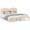 vidaXL Extra Long Bed Frame without Mattress 200x210 cm Solid Wood