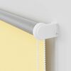 vidaXL Roller Blind Blackout Yellow 140x210 cm Fabric Width 136.6 cm Polyester
