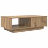 vidaXL Coffee Table Artisan Oak 95 x 55 x 31 cm Engineered Wood
