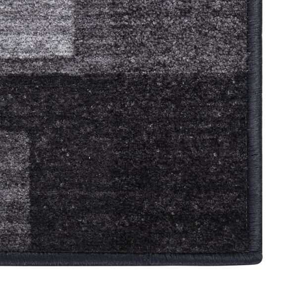 vidaXL Carpet Runner Anthracite 80x200 cm Anti Slip