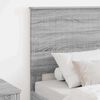 vidaXL Headboard with Headboard Grey Sonoma 75 cm Engineered wood