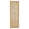 vidaXL Interior Door ORKDAL Brown 83 x 211 cm Plywood
