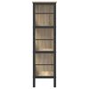 vidaXL Bookshelf Sonoma Oak 82 x 32 x 112 cm Engineered Wood