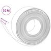 vidaXL Garden Edgings 5 pcs Grey 10 m 20 cm Polyethylene