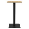vidaXL Bistro Table Oak Colour 50x50x107 cm