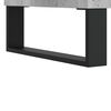 vidaXL Coffee Table Concrete Grey 50x46x50 cm Engineered Wood