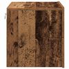 vidaXL Bedside Cabinet Old Wood 50 x 39 x 41 cm Engineered Wood